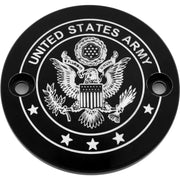 CUSTOM ENGRAVING ARM02-63BG M8 Timer Cover Army Black