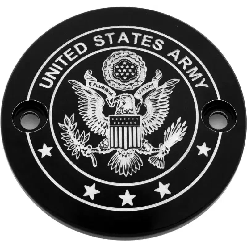 CUSTOM ENGRAVING ARM02-63BG M8 Timer Cover Army Black