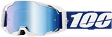Armatic Goggle Blue Mirror Blue Lens - 100-PERCENT
