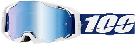 Armatic Goggle Blue Mirror Blue Lens - 100-PERCENT