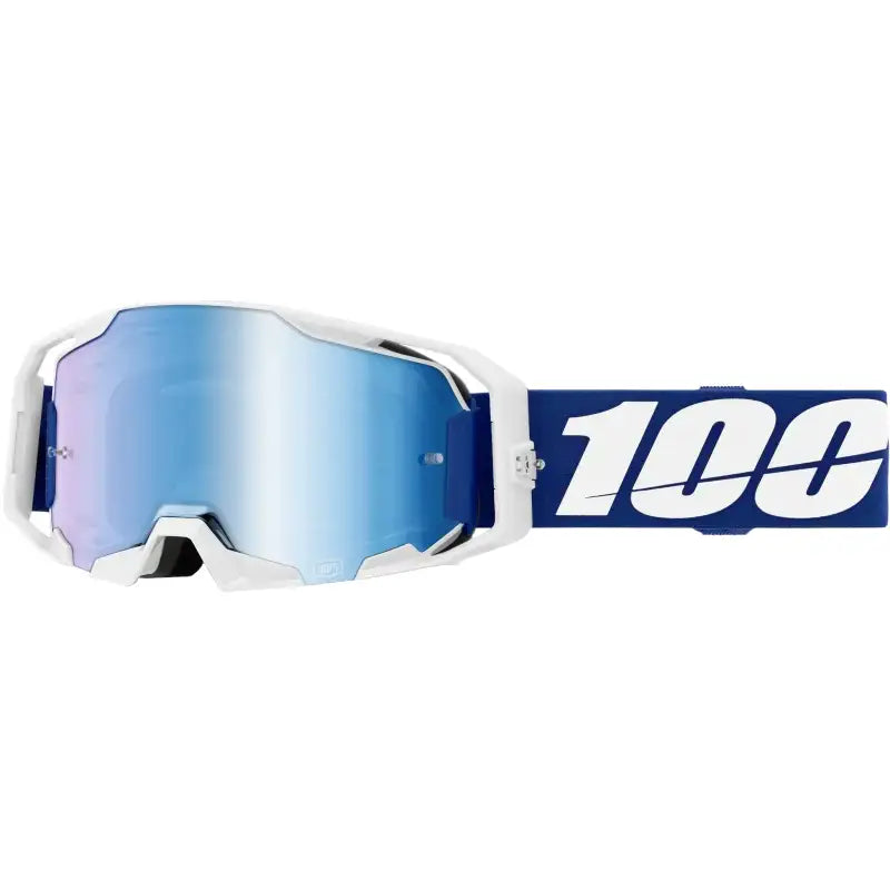 Armatic Goggle Blue Mirror Blue Lens - 100-PERCENT