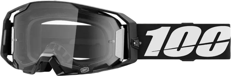 Armatic Goggle Black Clear Lens - 100-PERCENT