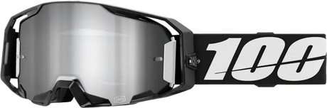 Armatic Goggle Black Mirror Silver Flash Lens