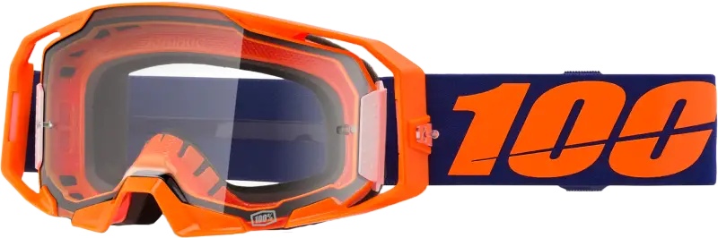 Armatic Goggle Neon Orange Clear Lens