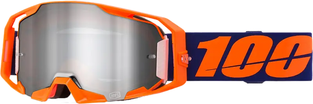 Armatic Goggle Neon Org Mirror Silvr Flash