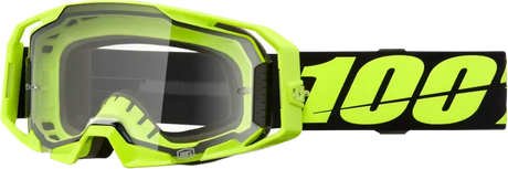 Armatic Goggle Neon Yellow Clear Lens