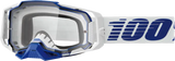 Armega Goggle Blue Clear Lens - Powersports