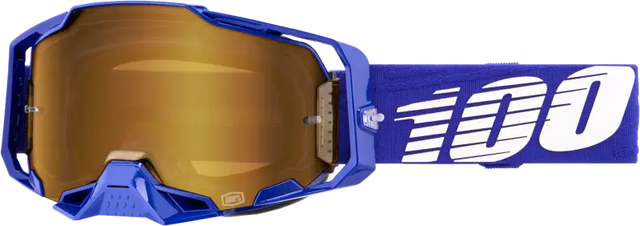 Armega Goggle Klein Mirror True Gold Lens - 100-PERCENT