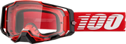 Armega Goggle Red Clear Lens - Powersports