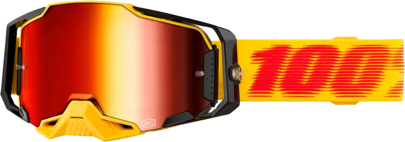 Armega Goggle Tetsu Mirror Red Lens