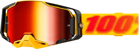 Armega Goggle Tetsu Mirror Red Lens