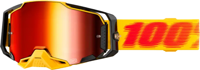 Armega Goggle Tetsu Mirror Red Lens