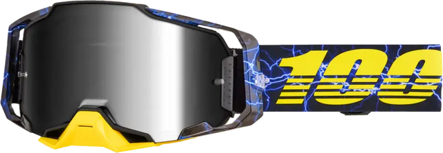 Armega Goggle Furious Mirror Silver Lens - 100-PERCENT