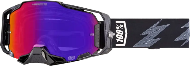 Armega Hiper Goggle Crenshaw Mirror Purple Lens - 100-PERCENT