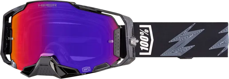 Armega Hiper Goggle Crenshaw Mirror Purple Lens - 100-PERCENT