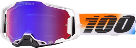 Armega Hiper Goggle United Mirror Red/Blue Lens - 100-PERCENT