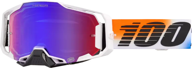 Armega Hiper Goggle United Mirror Red/Blue Lens - 100-PERCENT