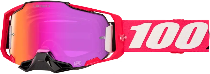 Armega Hiper Goggle Kloug Mirror Dark Red Lens - 100-PERCENT