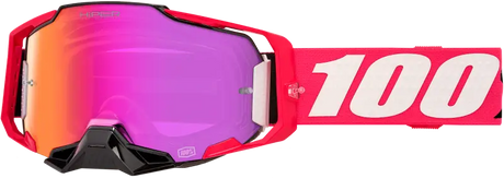 Armega Hiper Goggle Kloug Mirror Dark Red Lens - 100-PERCENT