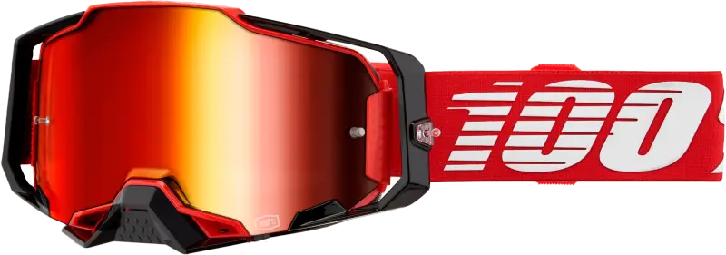 Armega Goggle Red Mirror Red Lens - 100-PERCENT
