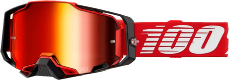 Armega Goggle Red Mirror Red Lens - 100-PERCENT