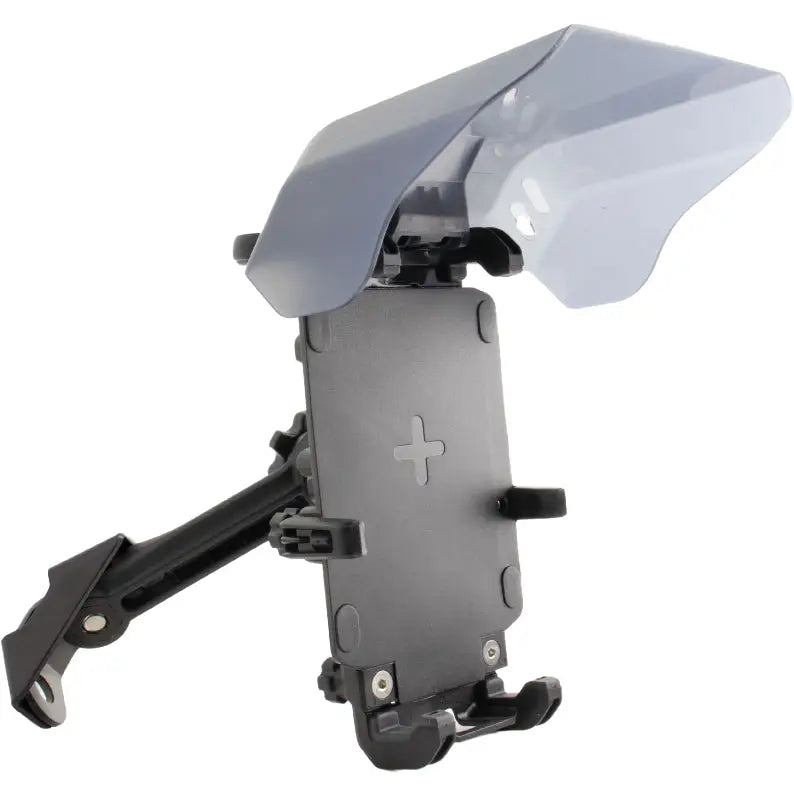 Armor Charger Phone Mount W/Visor Black