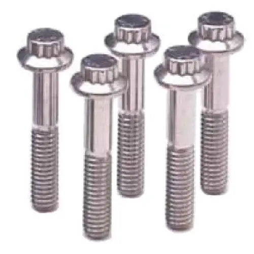 ARP 743-1000 ARP 7/16 Inch -20x1.000in UHL 12pt Black Oxide Bolts (5/pkg) - 743-1000