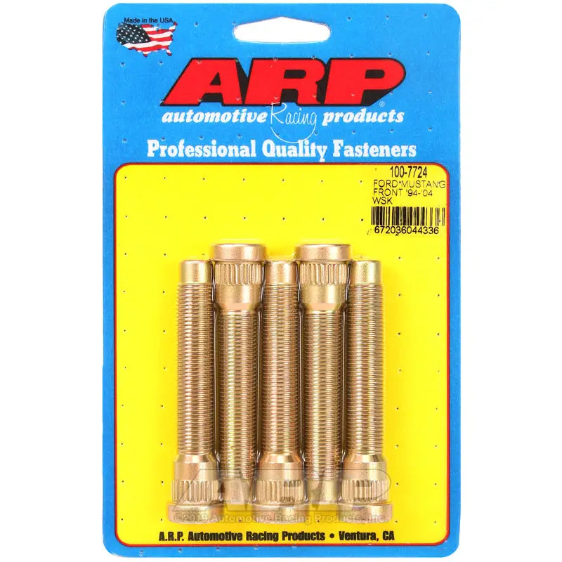 ARP 100-7724 ARP 94-04 Ford Mustang Front Wheel Stud Kit (Set of 5)