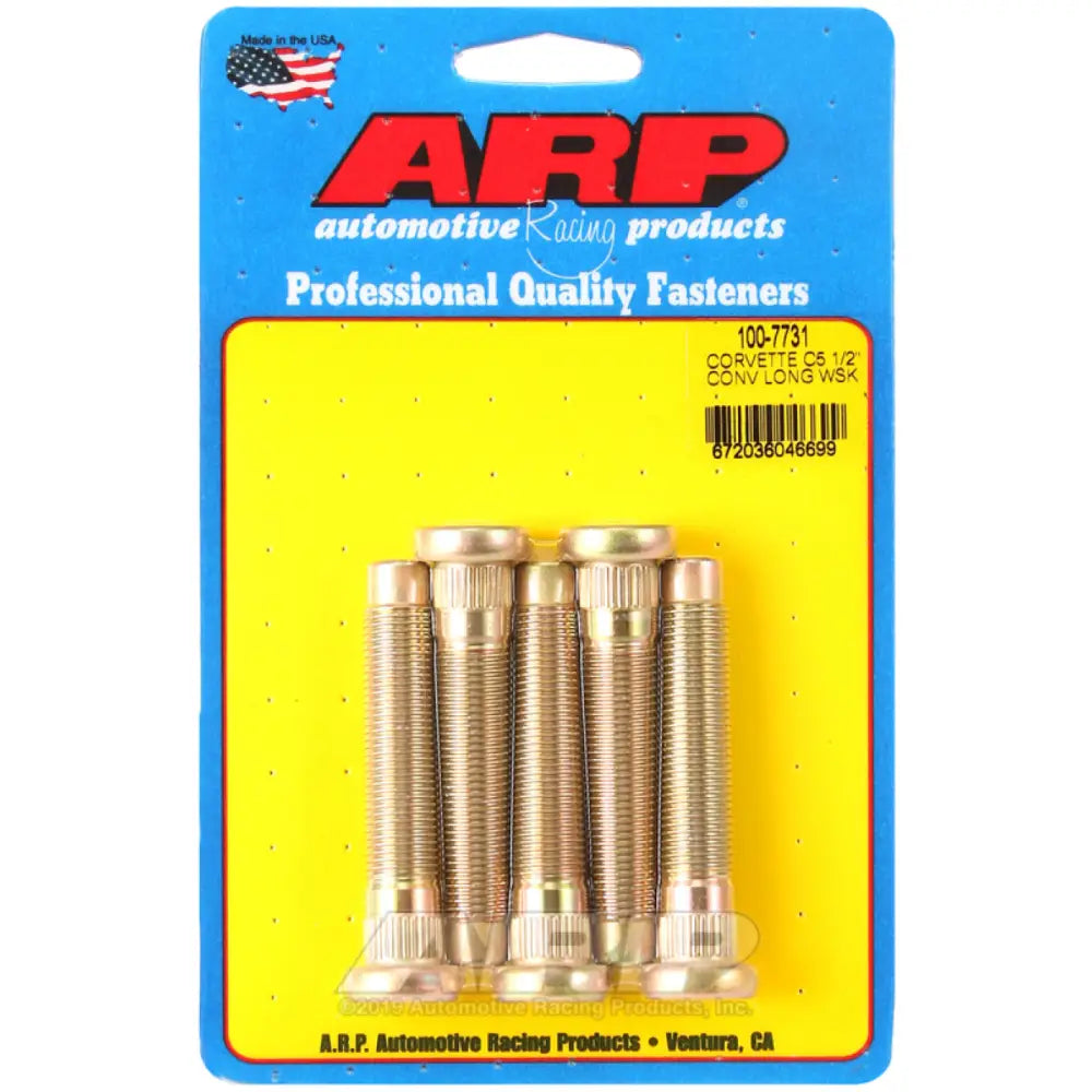 ARP 100-7731 ARP Chevrolet Corvette C5 Long 1/2in Wheel Stud Kit
