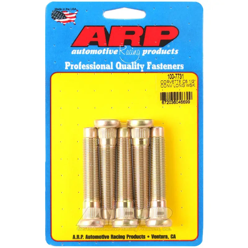 ARP 100-7731 ARP Chevrolet Corvette C5 Long 1/2in Wheel Stud Kit