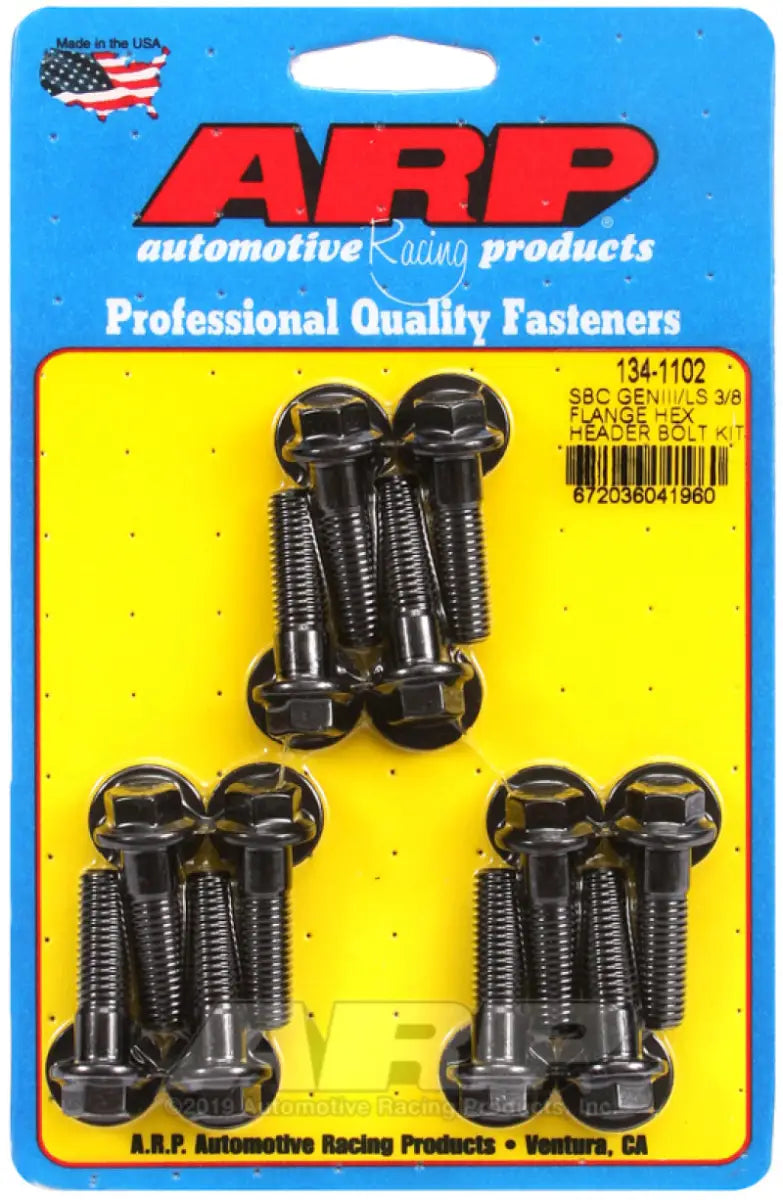 ARP Chevy LS 3/8in Flange Hex Header Bolt Kit - Truck & Automotive