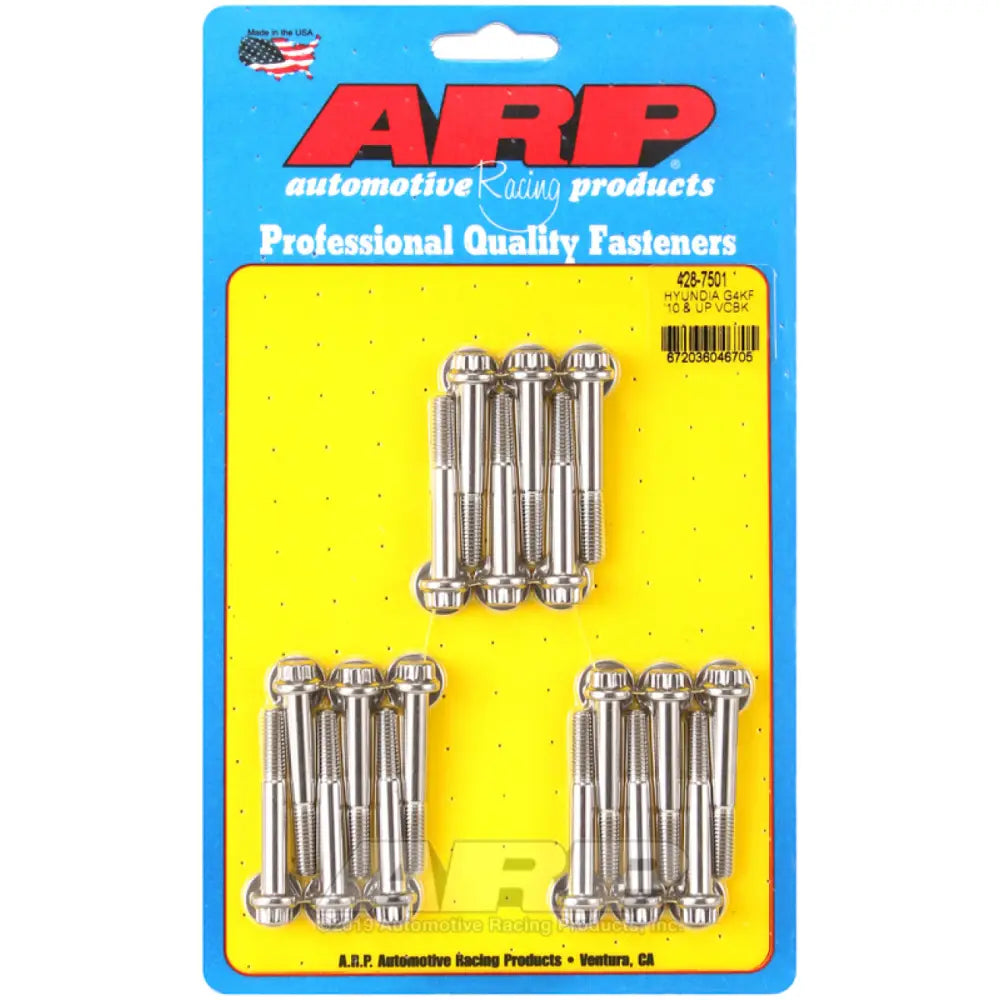 ARP 428-7501 ARP Hyundai Genesis G4KF 2L 2010+ Valve Cover Bolt Kit