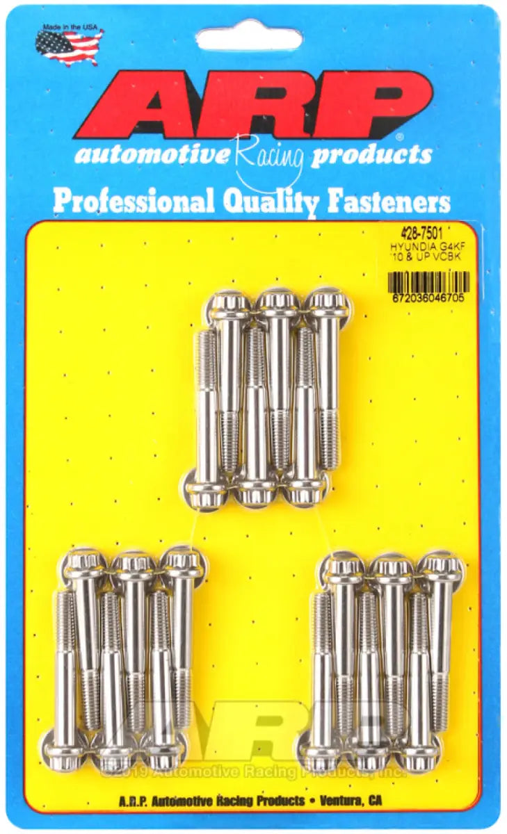 ARP Hyundai Genesis G4KF 2L 2010 + Valve Cover Bolt Kit - Truck & Automotive