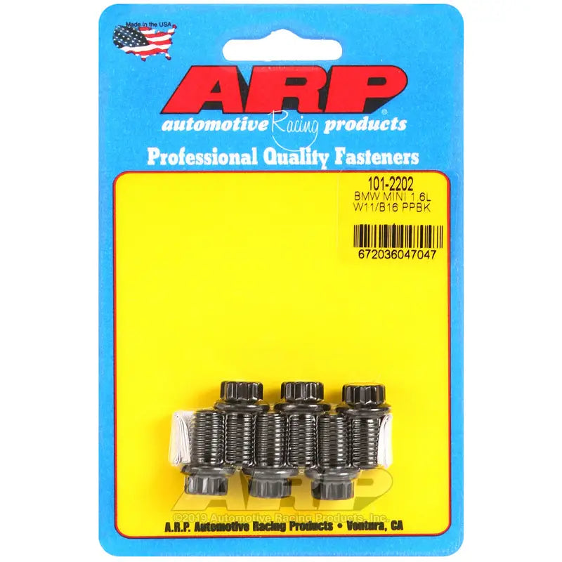 ARP 101-2202 ARP Mini 1.6L W11/B16 Pressure Plate Bolt Kit