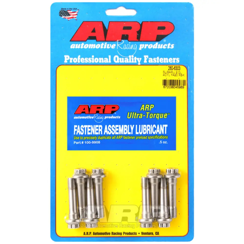 ARP 260-6303 ARP Subaru FA20 2.0L Rod Bolt Kit