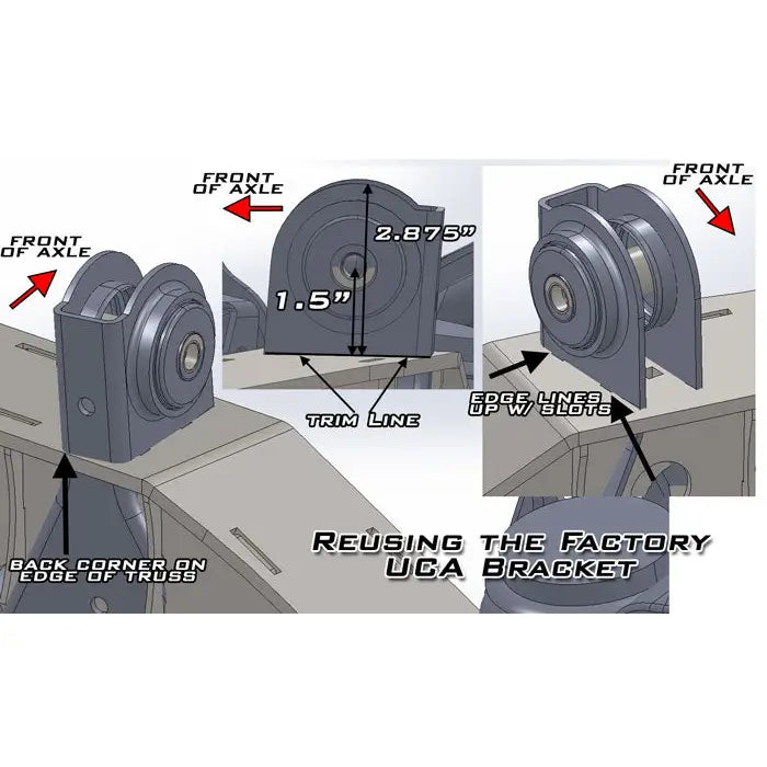 Artec Indust Hassle Free Installation Axle Housing Truss TJ3001 - Apex Industries Revol