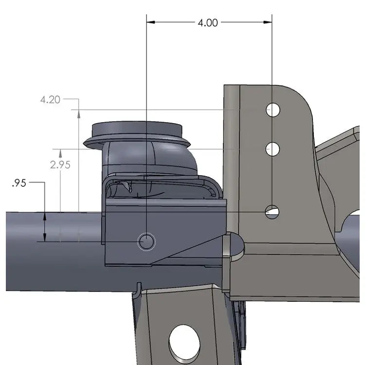 Artec Indust Replaces Factory Bracket Track Bar Bracket TJ3013 - Upgrade Your Adventure Rig Trackb