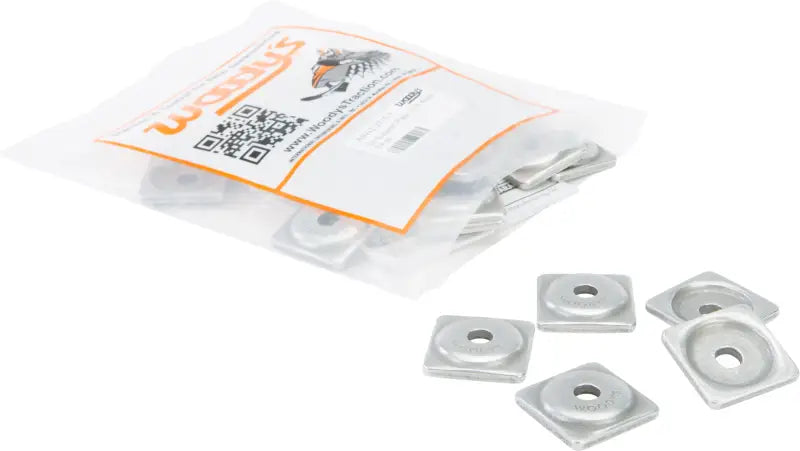 ASW2-3775 Digger Support Plates Square Alum. 5/16’’ 24/Pk - Plate