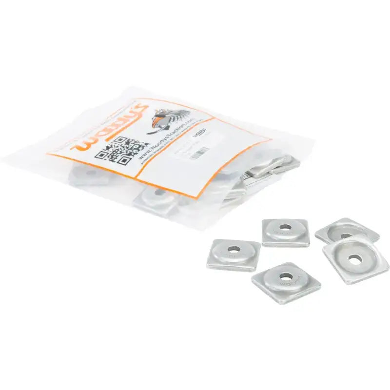 ASW2-3775 Digger Support Plates Square Alum. 5/16’’ 24/Pk - Plate