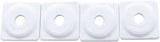 White square digger support spacers with central holes for ASW2-3815-48 Square Digger Support Plate