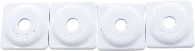 White square digger support spacers with central holes for ASW2-3815-48 Square Digger Support Plate