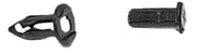 AT-04025 10/PK Plastic Rivet Fender Clips 10/Pk 