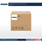 Cardboard shipping box for Decked Midsize Core Trax cargo management system
