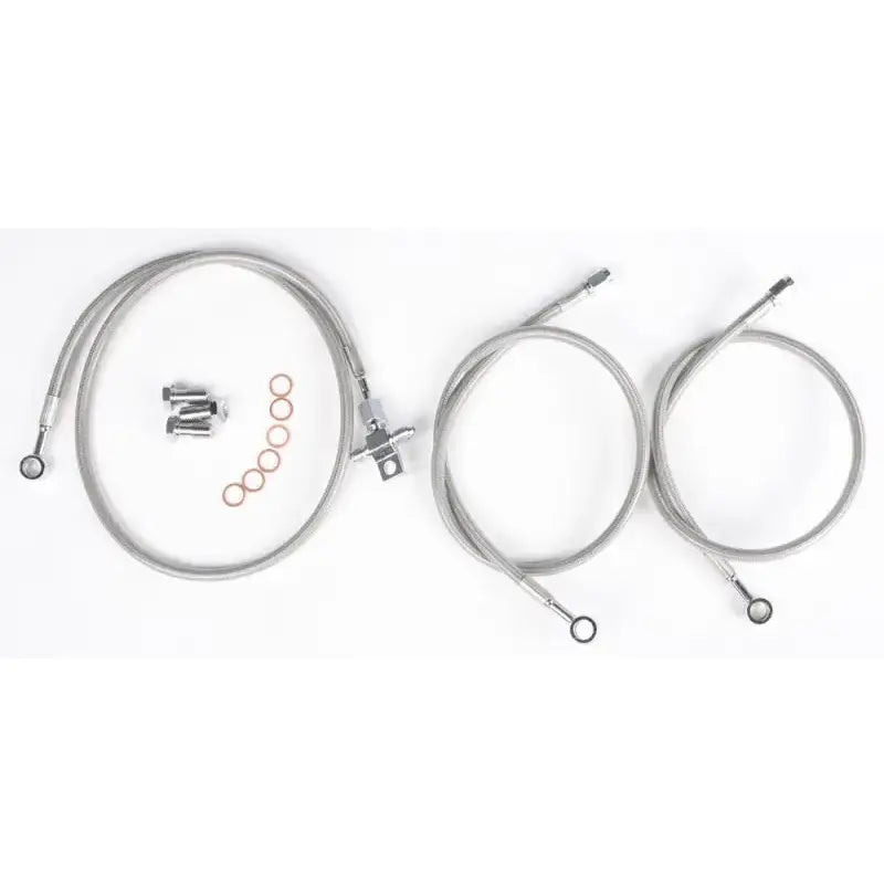 ATC250R-R-4 Brakeline Rear Honda Std + 4 - Brake Line Kit