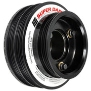 ATI ATI918599 ATI Damper - 5.67in - Alum - (2) 4 Grv - Nissan RB26 - R32 Only - 1Pc - w/Power Steering Pulley