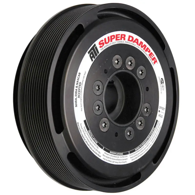 ATI ATI917345 ATI Damper - 7.425in - Steel LW - 8 & 4 Grv - LS1-2-3-6 & L76 - 97-13 - Y Body & SS & G8 - 3 Ring - ATI917345