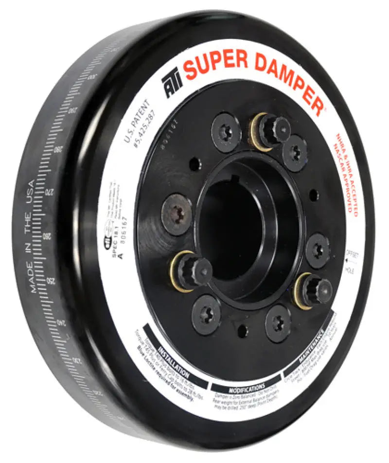 ATI Damper - 8.53in Aluminum, 11 & 6 Grooves, LS9 Y Body, 14% Overdrive, Zr1 - ATI918624
