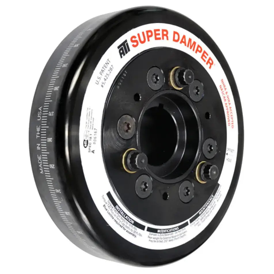 ATI Damper - 8.53in Aluminum, 11 & 6 Grooves, LS9 Y Body, 14% Overdrive, Zr1 - ATI918624