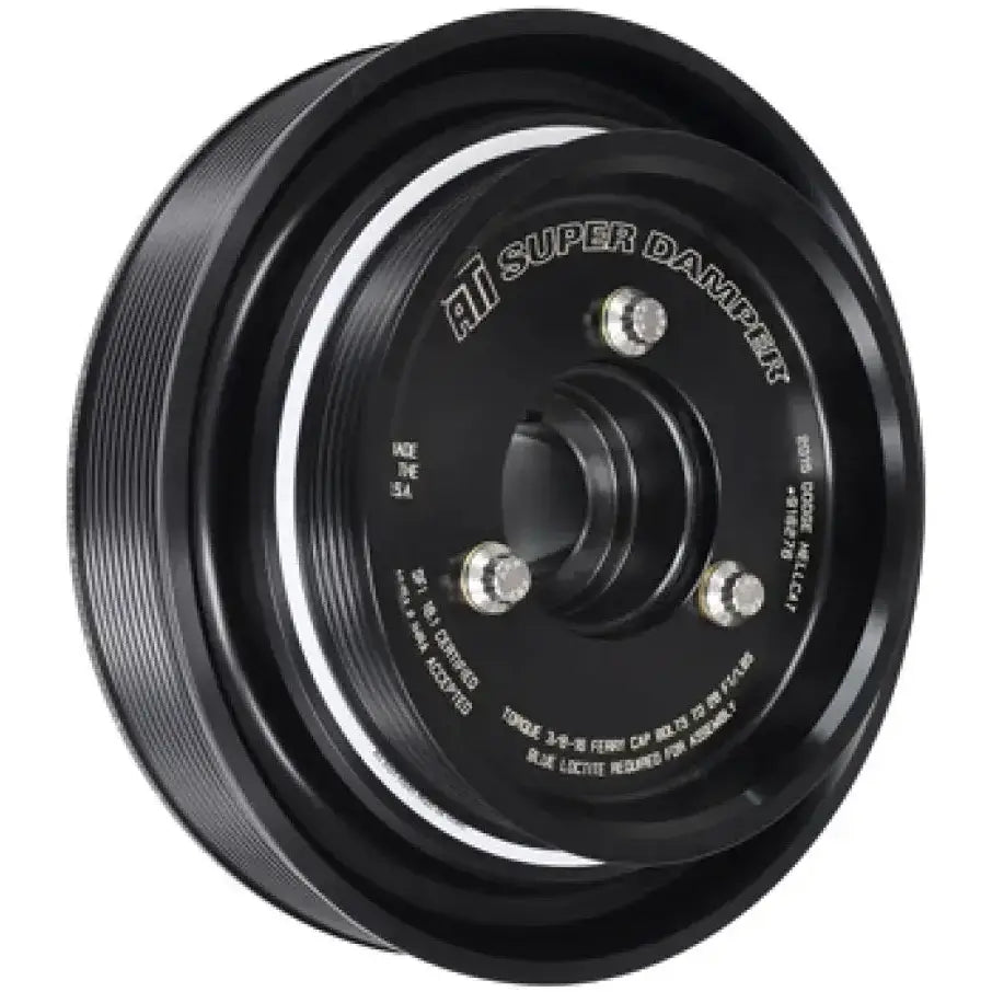 ATI Damper - 8.9in - AL - 6/10 Grv - 15+ Dodge Hellcat - 6.2L - 10 Per OD SC OEM A/C Drive - 3 Ring - RV and Auto Parts