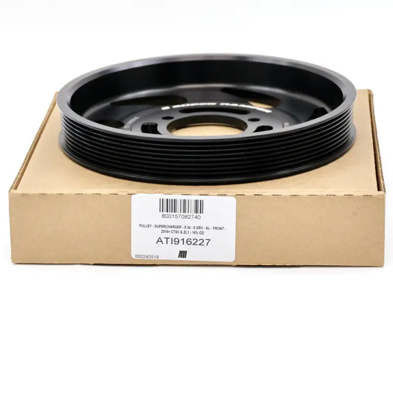 ATI Pulley - Supercharger - 9.34 - 8 Grv - 2016 + CTS-V & ZL1 - 15 Percent OD - ATI916227 - Engine Components